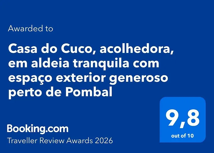 Casa Do Cuco, Acolhedora, Em Aldeia Tranquila Com Espaco Exterior Generoso Perto De